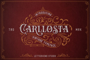 Carllota: A Vintage-Inspired Display Typeface with Modern Impact