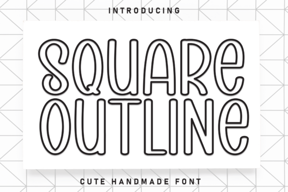 Discovering the Square Outline Font for Creative Projects
